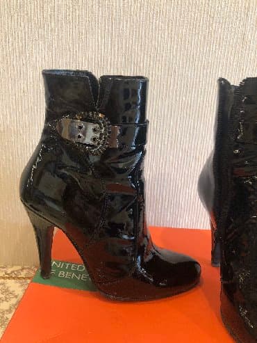 botik: Ölçü: 36, rəng - Qara, İşlənmiş — 4