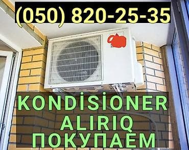 Kondisioner alırıq Tipliləri: divar, tavan, şkaf dollap ücün — 1