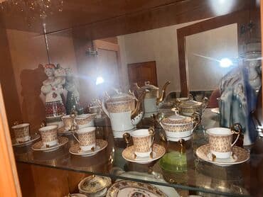 Mətbəx aksesuarları: Çay dəsti, Bohemia, Yaponiya — 3