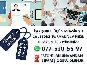 İş Axtarışında Bir Addım Öndə Olun: Peşəkar CV İlə Uğura Doğru! İş lalafo.az -da İş Axtarışında Bir Addım Öndə Olun: Peşəkar CV İlə Uğura Doğru! İş