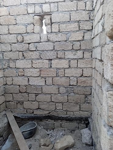 padnos nədir: Tikinti üçün tampon ev karkası – daş divarlar - Material: yerli çiy — 2