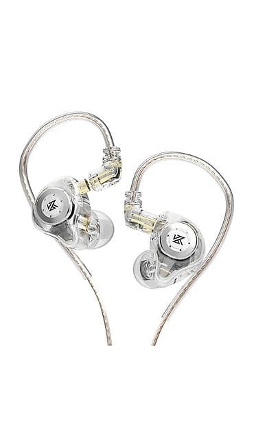 komputer masaustu: KZ EDX Pro X qulaqdaxili monitor qulaqlıqları - Şəffaf korpus, metal — 1