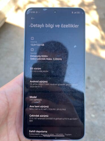sensorlu: Xiaomi 13T Pro, 512 GB, rəng - Mavi, 
 Sensor — 10