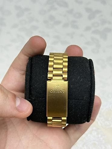 anti pas: İşlənmiş, Qol saatı, Orient, rəng - Qızılı — 2