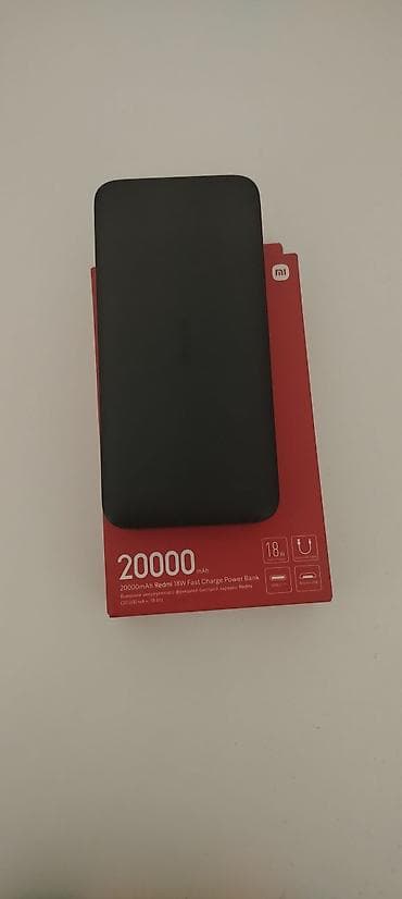 xiaomi not7: Xiaomi Redmi 20000 mAh 18W Fast Charge Power Bank - Tutum: 20000 mAh — 1