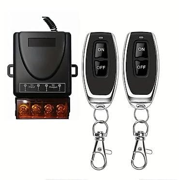 Avtomobil satışı: Uzaqdan idarəetmə və rele modulu dəsti Məhsul: 12–24V DC ilə işləyən — 1