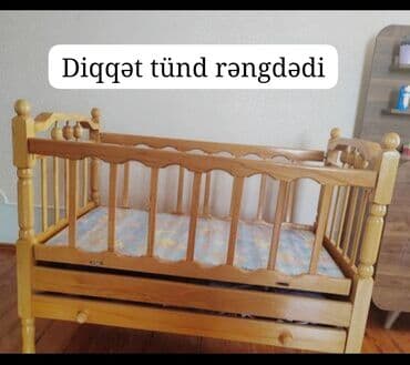 качели для детей: Oğlan və qız üçün, İşlənmiş, Dördbucaq, Beşik, Dəst ilə, Matras ilə, Yellənmə mexanizm ilə — 1