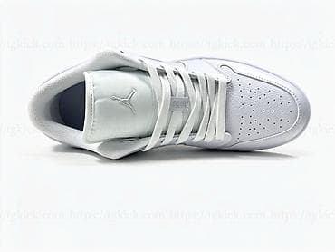 qaqa stili: Məhsul: Air Jordan 1 Low “Triple White” (tam ağ) Ciddi Alıcılar Yazıb — 8