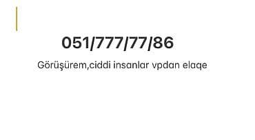 099 nomre satilir: Əlaqə nömrə: 051 777 77 86 — 1