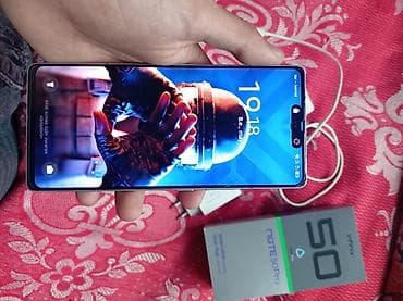 внешний жесткий диск баку: Infinix Note 50 Pro, 256 ГБ, цвет - Серый, Сенсорный — 2