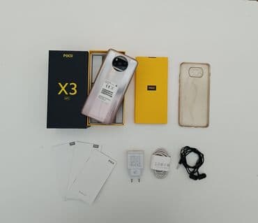 se pro planşet: Poco X3 Pro, 256 GB, rəng - Qara, Sensor, Barmaq izi, Face ID — 2