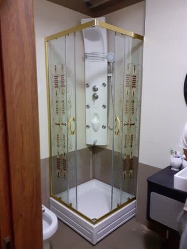 Новый Кабинка с закрытым верхом, Угловая, Бесплатная доставка — 5