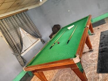 4 nəfərlik velosiped: Bilard masası – tam dəst - Ölçü: böyük ölçülü klassik bilard masası — 2