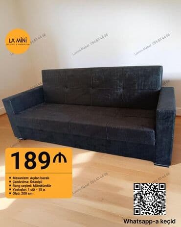 2 əl divan: Divan, Yeni, Açılan, Bazalı, Parça, Ödənişli çatdırılma — 1