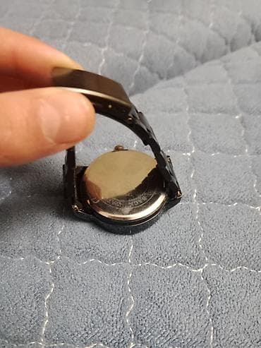 saat patek philippe: Metall qolbaqlı analoq kişi saatı - Rəng: tünd metal/qaraya çalan - — 4