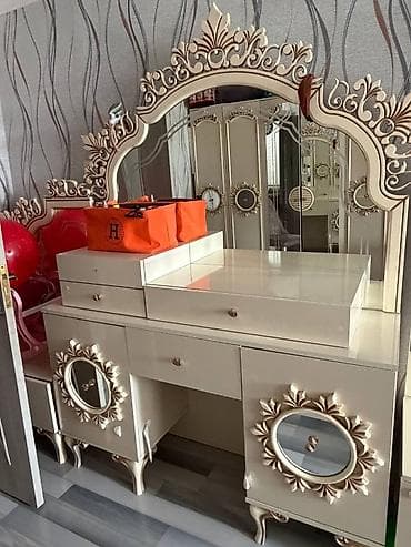 gencede mebel: İkinəfərlik çarpayı, Dolab, İşlənmiş — 6