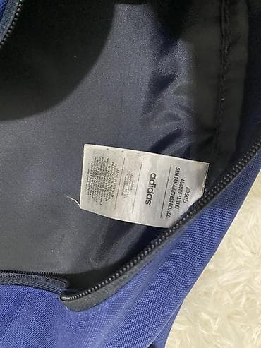Uşaq üçün mavi rəngli bel çantası - Brend: adidas (etiketdə — 2