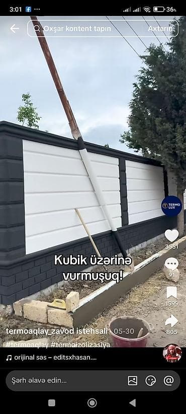 plasmas panel: Termo Aqlay fasad panelləri və dekorları Məhsul təsviri: - Fasad üçün — 10