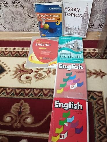 Kitablar hamısı temiz veziyyetde ‚isare olanlar karandasla yazilib( — 9