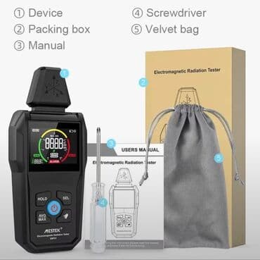 lazer metre bosch qiymeti: Elektromaqnit detektoru. Model: MESTEK EMF-01 Bu cihaz dəqiq sensora — 5