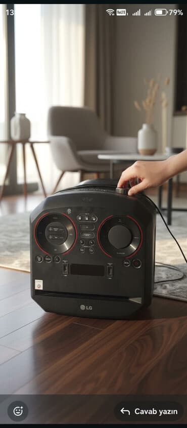 ikinci el monitör: LG XBOOM portativ akustik sistemi - Güclü bas və yüksək səs üçün — 1