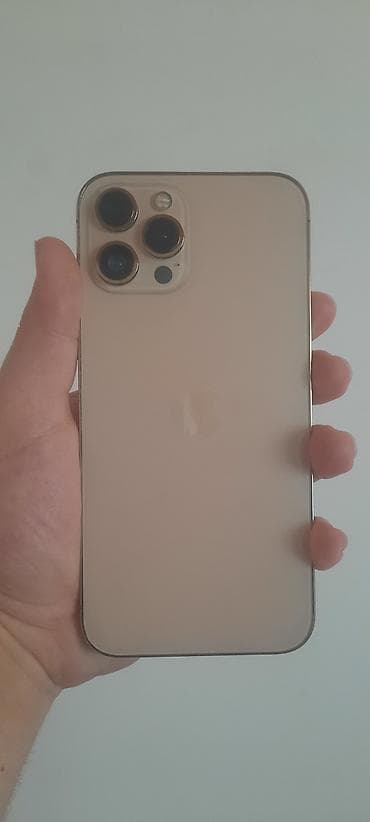 iphone oğuz: IPhone 12 Pro Max, Qızılı, Face ID — 1