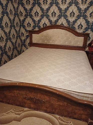 İkinəfərlik çarpayı, Matras ilə, Siyirməsiz