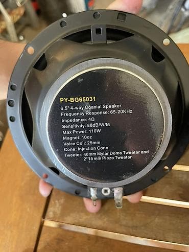 vozol 6 k: Avtomobil üçün koaksial akustika dəsti Usilitel 180 Pioneer xrom 180 — 2