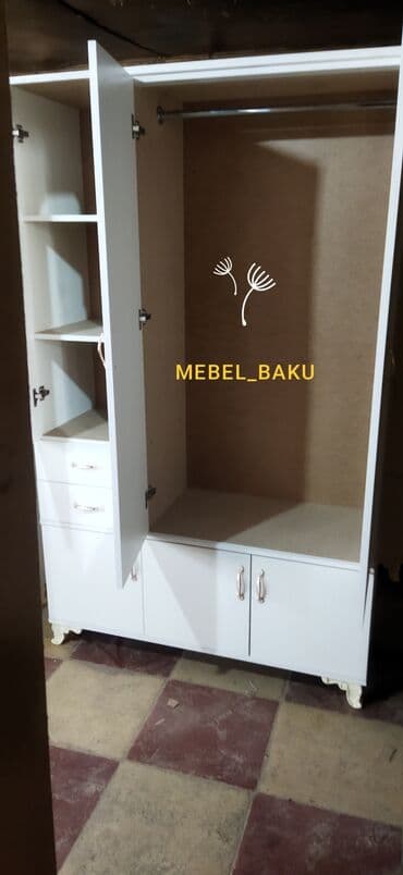ikinci el şkaf: Новый, Распашной, Прямой шкаф, Шкаф-вешалка, Россия — 6