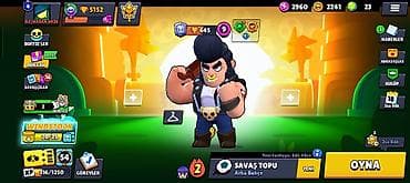 xonca kirayesi: Brawl Stars oyun hesabı - Kupa: 5152 - Prestij: 4 - Savaşçılar — 2