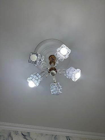 samdan: Çılçıraq, 5 lampa, Metal — 2