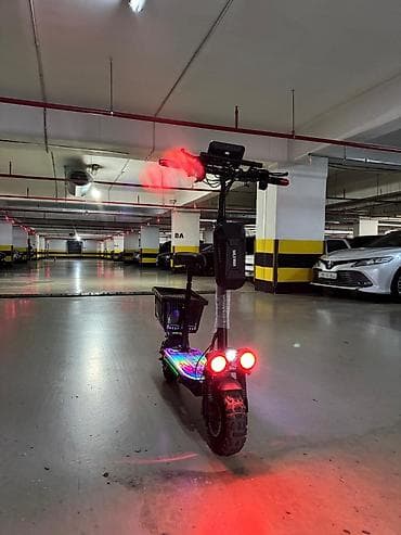 salcano baki: Elektrik skuter – E-SCOOTER - Güclü ikili ön fənərlər və arxa — 6
