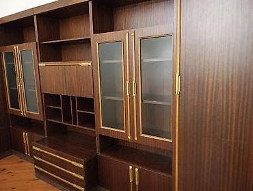 Rumıniya mebelləri - Material: tünd qəhvəyi oduncaq teksturalı — 2