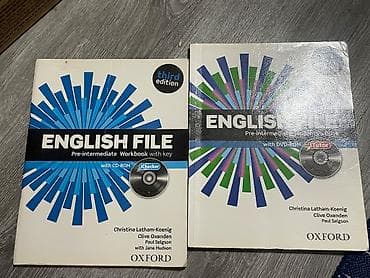 English kitablari 10-15 azn — 2