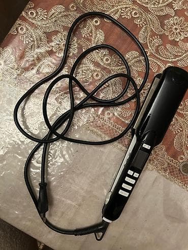 ТВ и видео: Geniş plitəli saç düzləndirici Braun saç ütüsü az işlənib keratin — 3