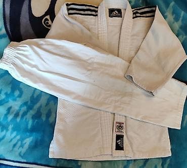 idman formalari: Adidas cüdo forması (judogi) dəsti. Dəstə üst gödəkçə və şalvar — 1
