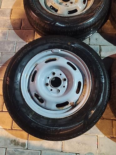 ford transit connect: 4 ədəd təkər diski və şin komplekti təzə işlənməmiş masazirda . işde — 3