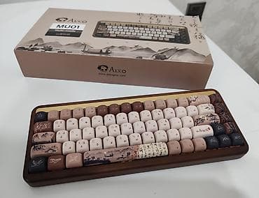 3g 4g modem: Akko MU01 Mountain Seclusion Mechanical Wooden Keyboard 💠Brend: Akko — 1
