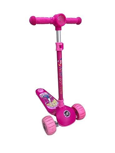 Mopedlər,skuterlər: Uşaq skuter – 3 təkərli, çəhrayı, Barbie dizaynlı Xüsusiyyətlər: - 3 — 1