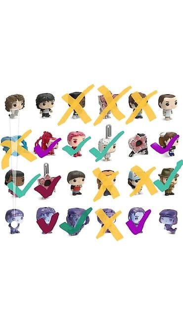 Velosiped ehtiyyat hissələri: Stranger Things mövzusunda Kinder oyuncaqları axtarıram və alıram — 1