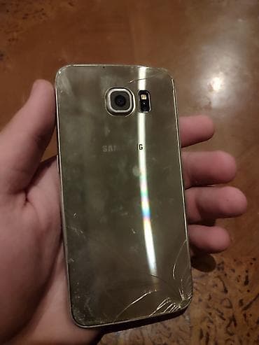 iphone s6: Samsung Galaxy S6, 32 GB, rəng - Qızılı — 2