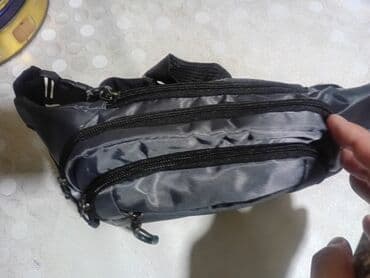 графический планшет с экраном купить в баку: Sport bel çantası - Rəng: tünd boz - Material: suya davamlı parça — 1