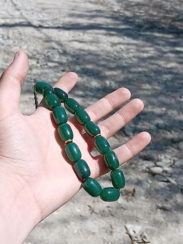 bel cantası kişi: Yaşıl muncuqlu zikir təsbehi ZONDA HAZIRLANIB. Tam Əqiq Daşından — 1