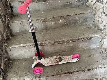 vito disk: Uşaq skuterı – 3 təkərli, dönmə mexanizmi sükanla idarə olunur. - — 2