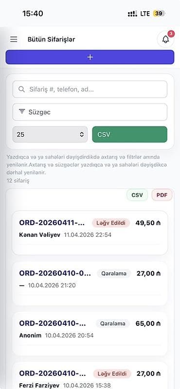 📝 TƏSVİR Biznesinizdə bu problemlər var? * Sifarişlər qarışır — 2