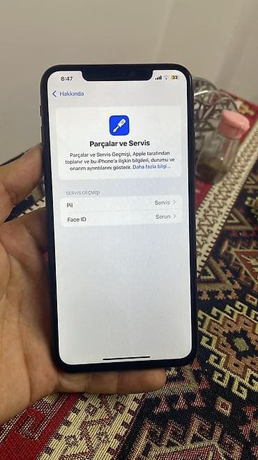 ayfon 11 ucuz: IPhone Xs Max, 256 GB, Qara, Face ID — 2