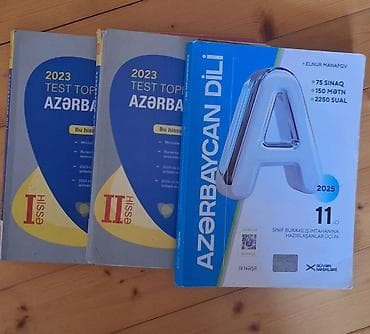 Azərbaycan dili Testlər 11-ci sinif, Güvən, 1-ci hissə, 2023 il — 1