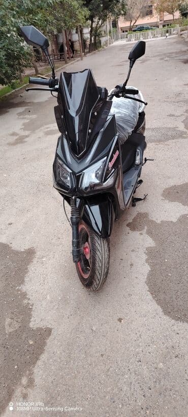 yupiter yp 333 biss menu: Məhsul: Freedom skuter - Gövdə rəngi: qara, agresiv sport dizayn - Ön — 5