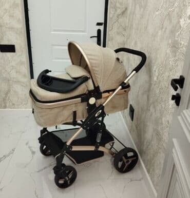 купить трактор в азербайджане: Adil uşaq kalyaskası - Yatmaq və oturmaq rejimi - Ön hissədə yemək — 1