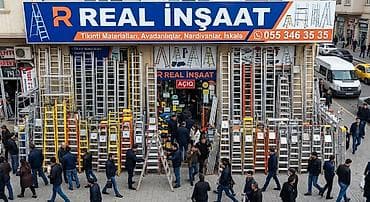 ucuz ikinci el: OSMANLI alüminium nərdivanlar - Material: yüngül və möhkəm alüminium — 5